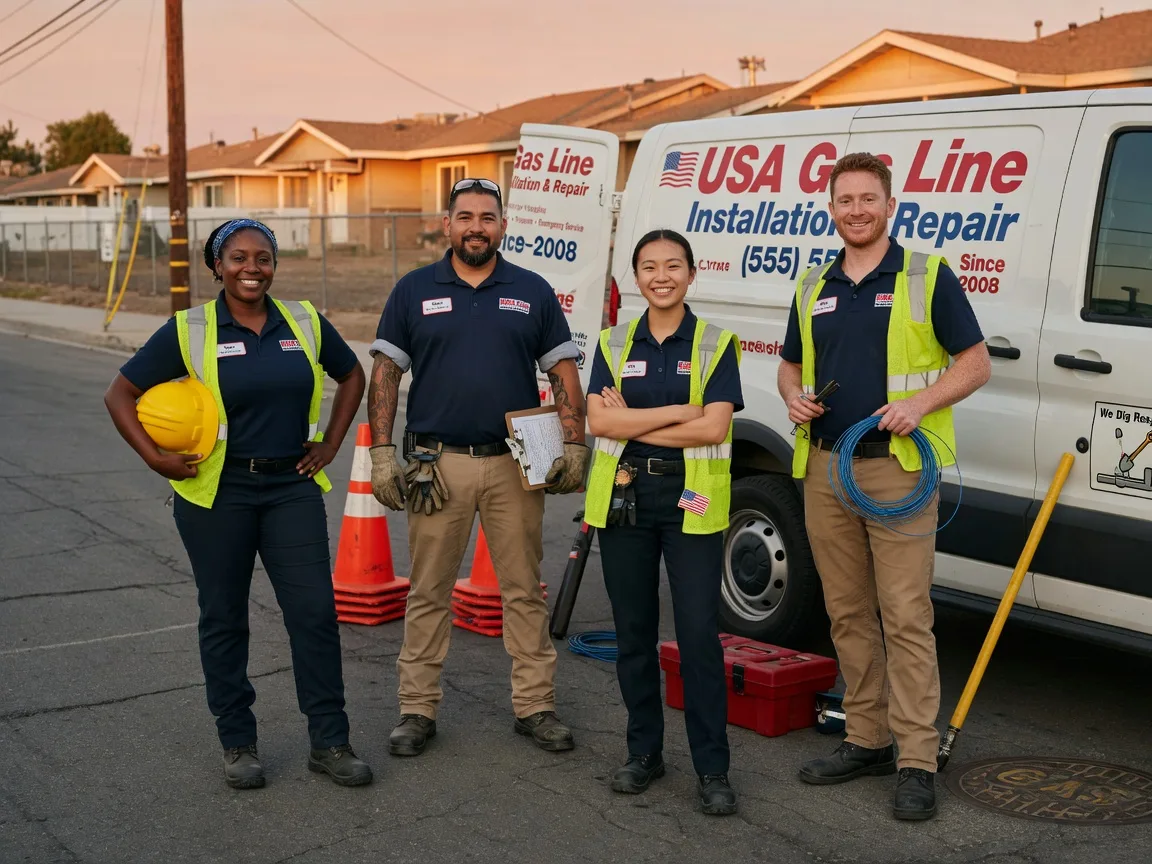 Gas Line Installation company in Westlake, LA